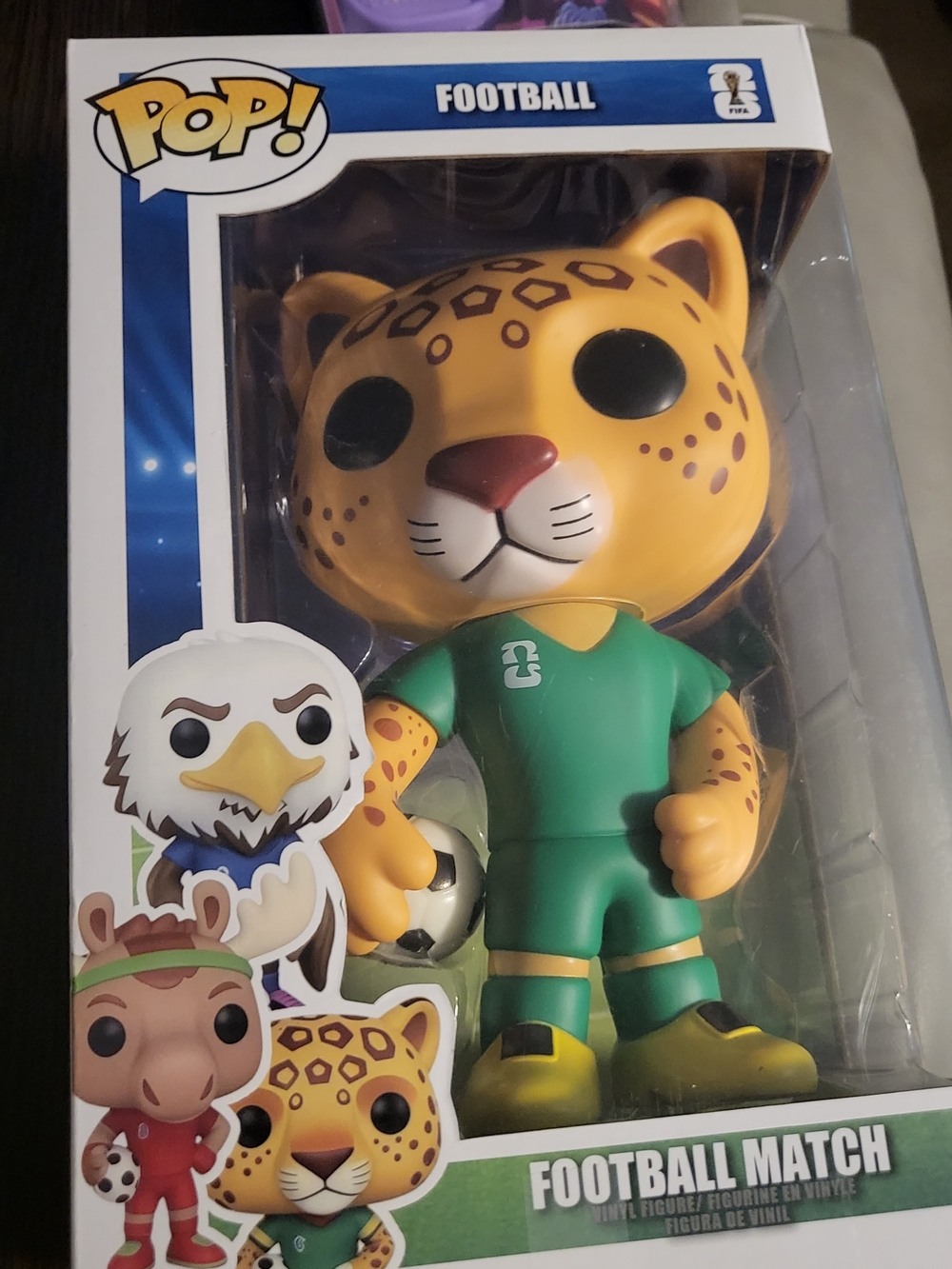 Funko Pop! Football Match Jaguar Vinyl Figure - Yellow & Green